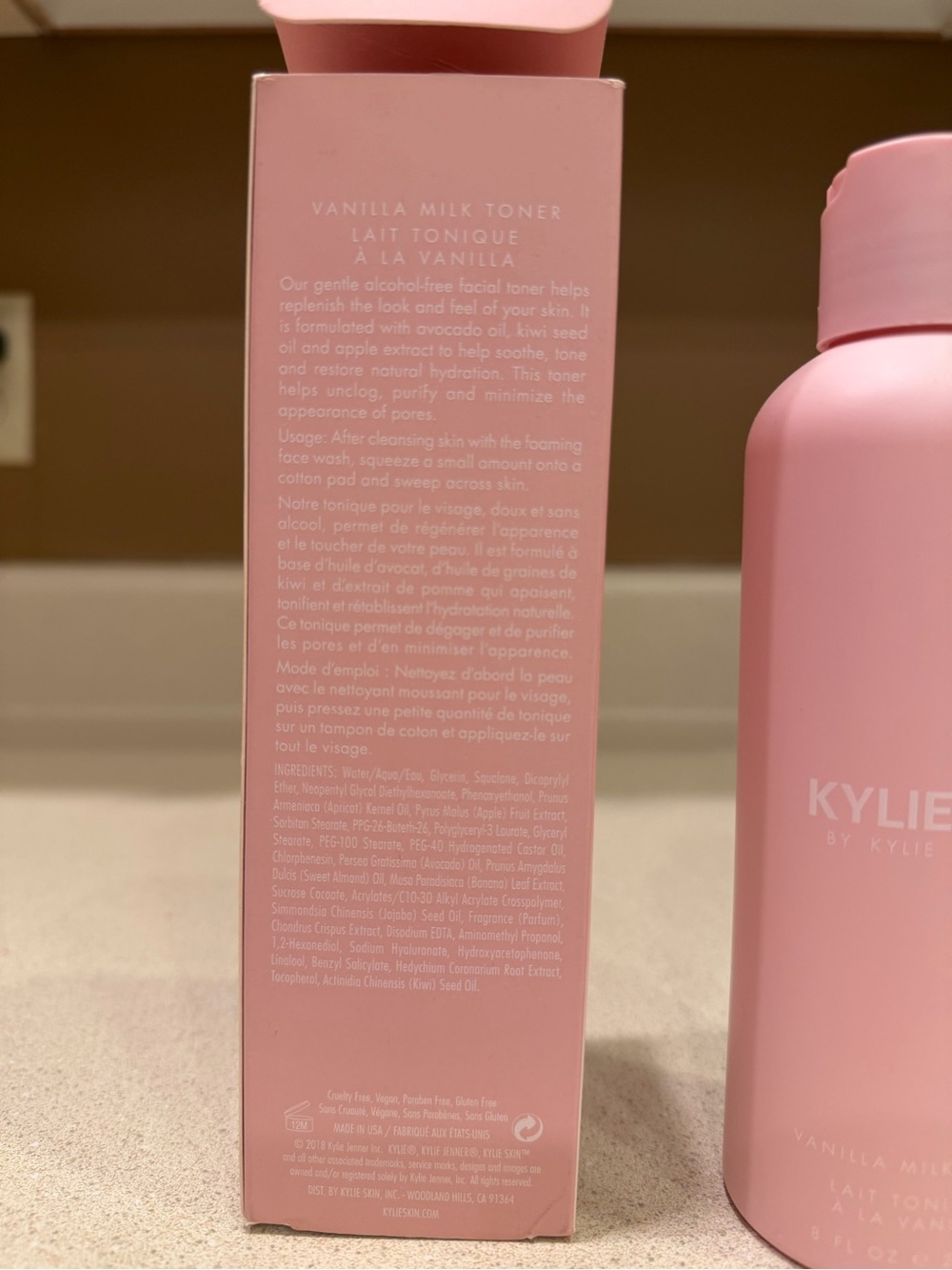 KylieSkin Vanilla Milk Toner - Pink - Picture 3 of 3